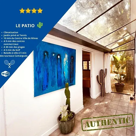 Le Patio, Jardin Privatif, Tennis Nîmes Exterior foto